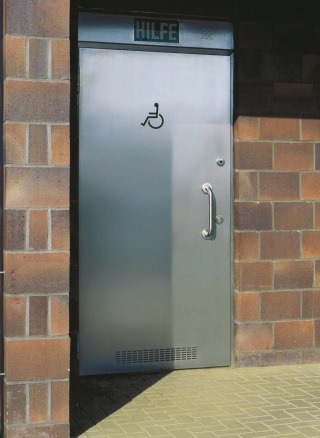Porte en acier inoxydable Teckentrup - haute qualité et hygiène pour cuisines, laboratoires et espaces professionnels_1