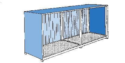 194117w - Basic-Store BS 60-1K-ST avec portes coulissantes et rétention de 2 x 1360L - Conteneur de stockage pour produits dangereux_1