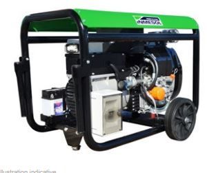 AL 850-CA Groupe électrogène - Inmesol - 9 kVA - 950x550x665 mm - Diesel - Lombardini 25LD-425_1