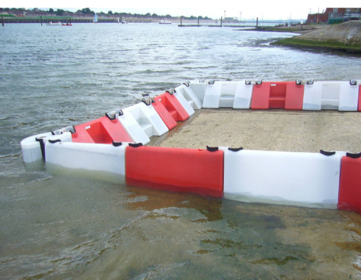 Barrage modulable anti inondations - Pack Portail / Garage / Hangar - 4m de largeur_1