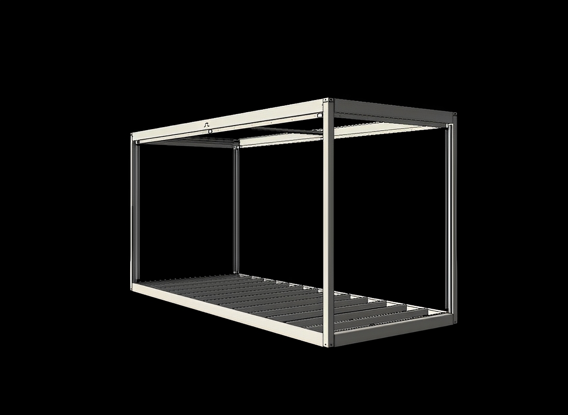 Bungalow de chantier flexspace / modulaire / base vie / ossature en métal_0