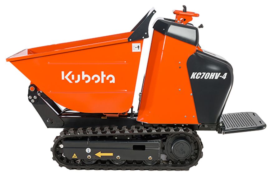Mini-dumper Kubota KC70HV-4 - Transporteur sur chenilles - 700 kg - Transmission hydraulique_1