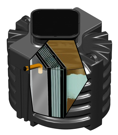 Micro-stations d'épuration BIOFRANCE® - Gamme complète avec cuves béton, polyéthylène et polypropylène - Jusqu'à 2000 EH_1