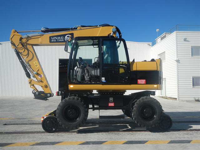 Pelleteuses - Pelles 19.3t - UNAC 20TRR - Motorisation hydrostatique et systèmes sophistiqués_1