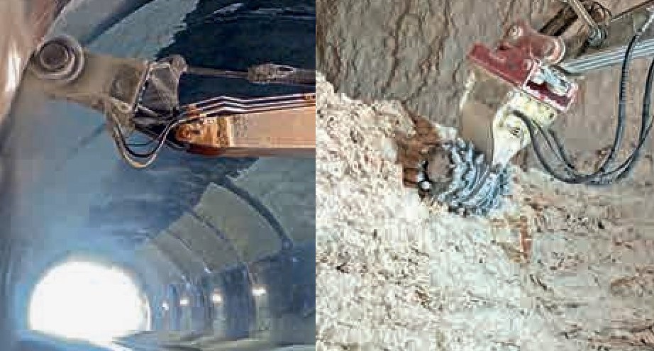 Fraise hydraulique à double tambour conçu pour les travaux de taille moyenne - Simex TF 450_1