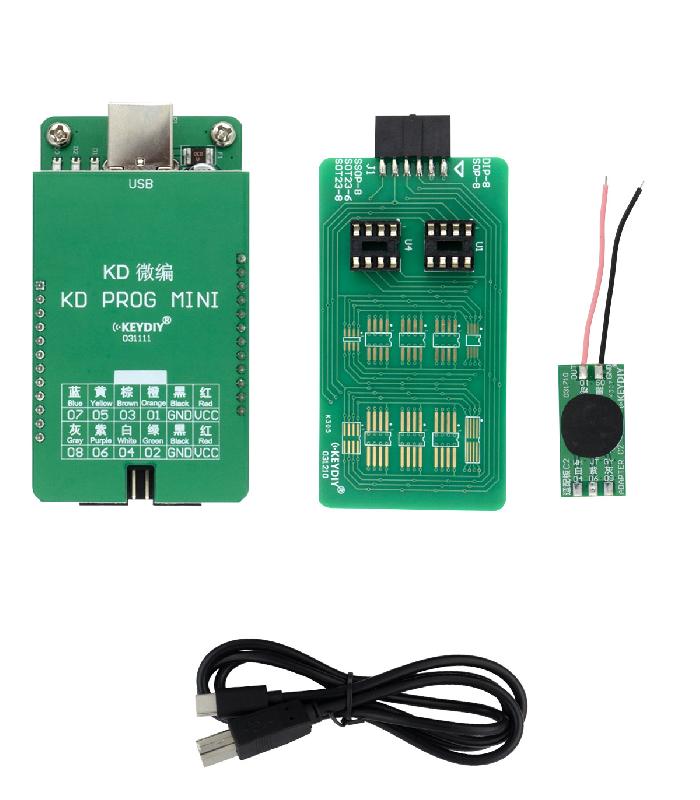 KD prog mini avec adaptateur C2 - Lecture compteurs MQB_1