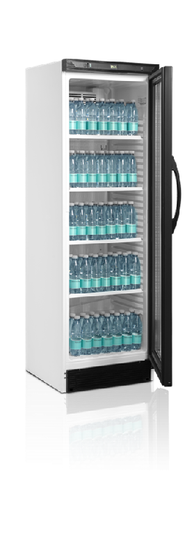 Réfrigérateur à boissons - Gamme CEV - Porte vitrée LED - Froid ventilé - Référence CEV425 1 LED_1