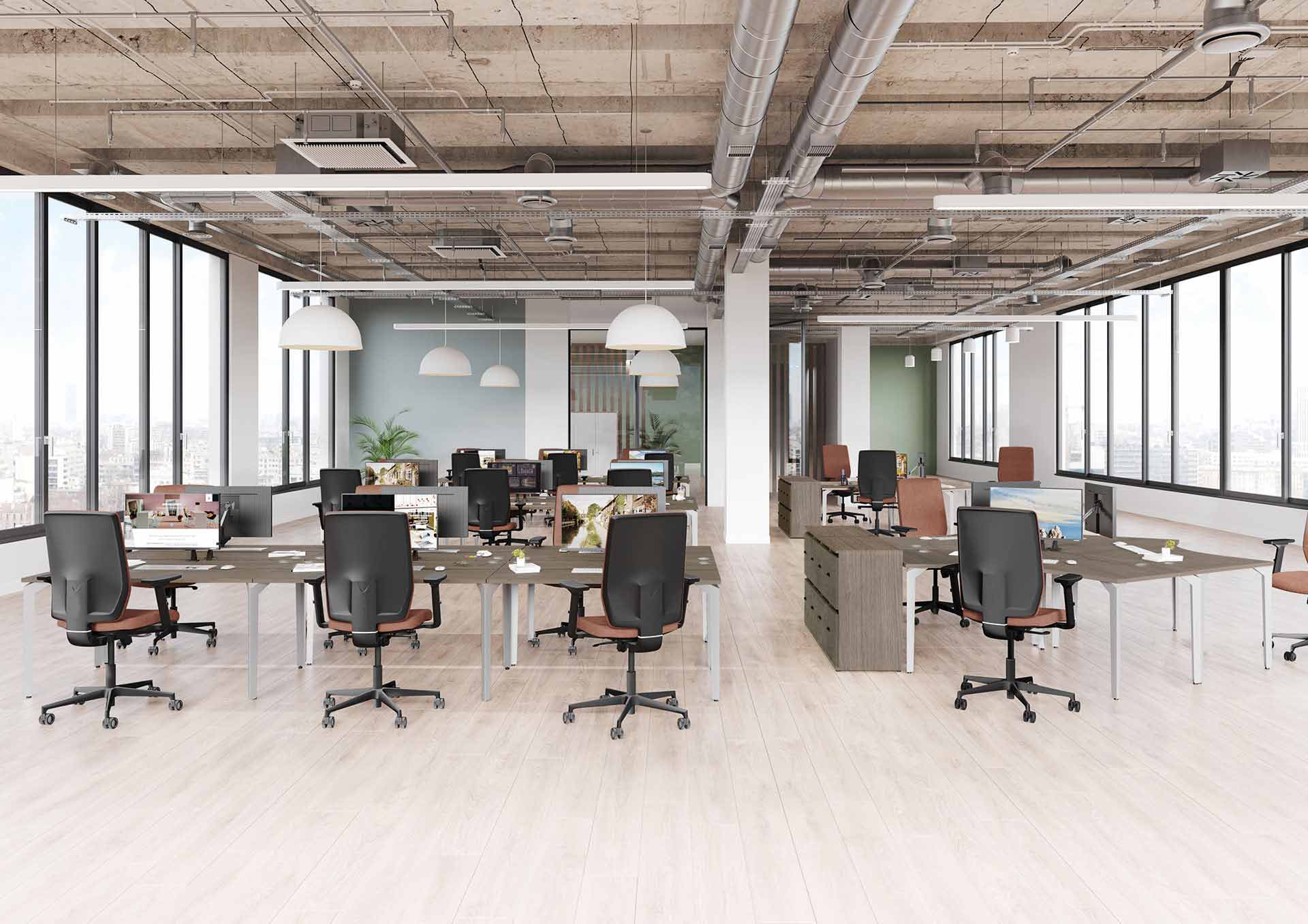 Casier 1 porte simple, 1 double et 1 vide - CUBIK - Structure bois durable - 9 coloris disponibles_2