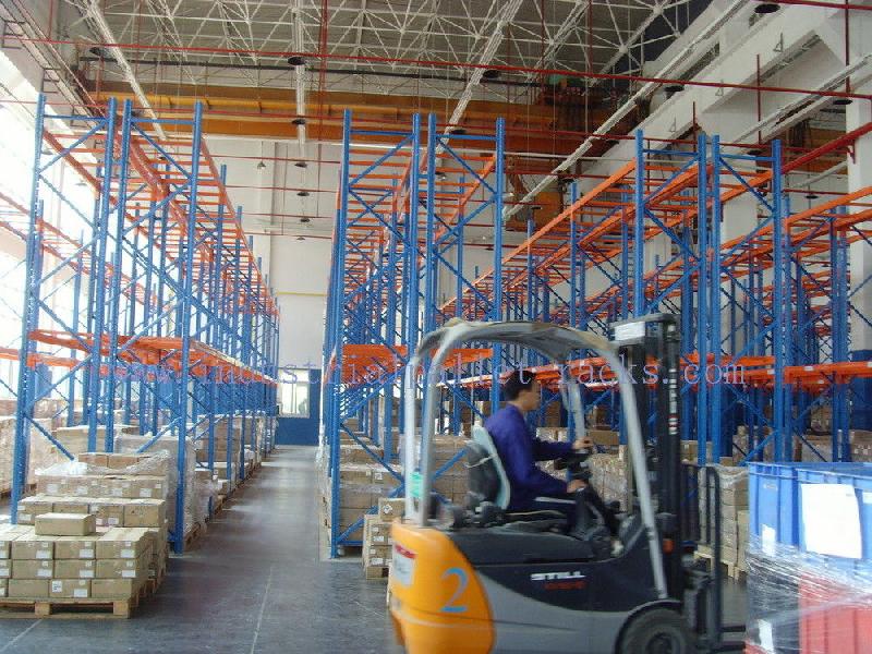 Support de palette industriel - Charge maximale 13 200 lb - Cadre droit 2 000 à 12 000 mm - Capacité 800 à 5 000 kg par niveau_1