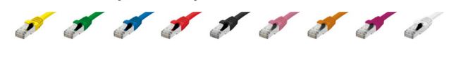 Cordon RJ45 catégorie 6a S/FTP snagless - réf CRJSF6AXXGZH - 10 gigabits - LSOH - disponibles en plusieurs longueurs et couleurs_1