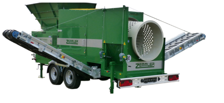 Machine de criblage compacte Zemmler MS 3200