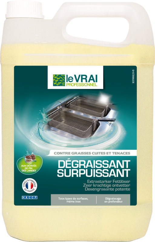 Degraissant cuisine surpuissant graisses cuites et tenaces le vrai bidon de 5l_1