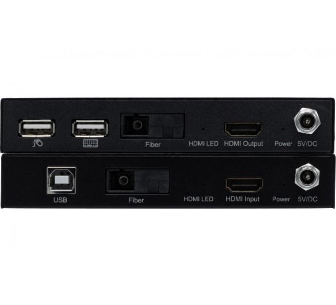 Dexlan prolongateur KVM HDMI/USB - Fibre optique OS1/OS2 - 10m à 20km - Réf. 201080_1