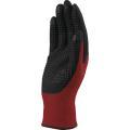 Gant tricot polyester spandex - paume et picots nitrile - jauge 15 - DPVE724RO_1