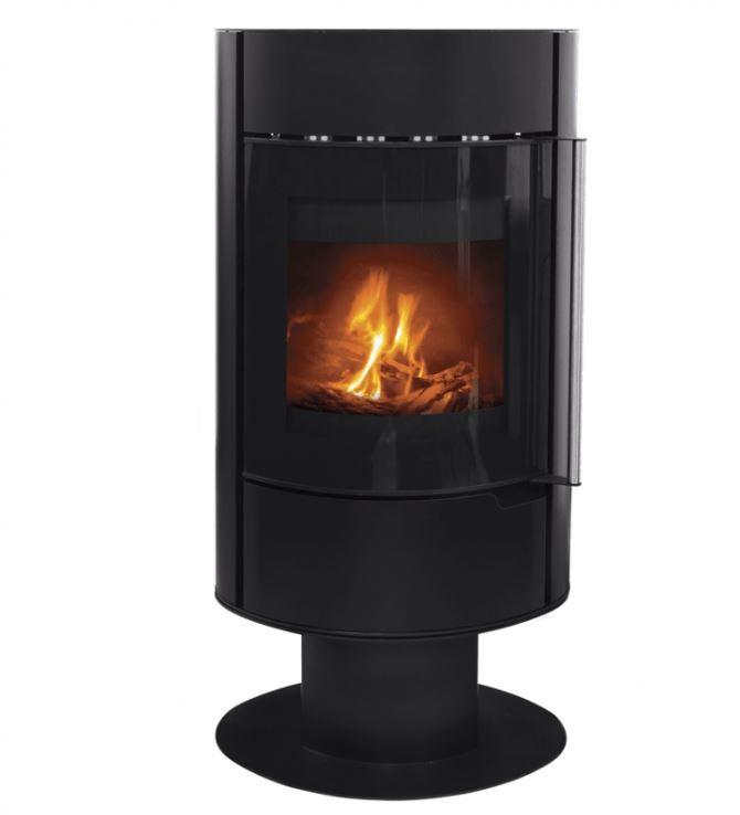 Poele a bois diana - interstoves - verre_1