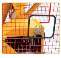 Bétonnière diesel AMIS - cuve traditionnelle pour tous types de mélanges - EDIL LAME - mécanismes électrohydrauliques, filets de protection et options disponibles_1