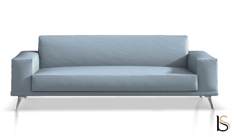 Canapé d'attente 3 places SF - Mobel Linea - Gris anthracite_1