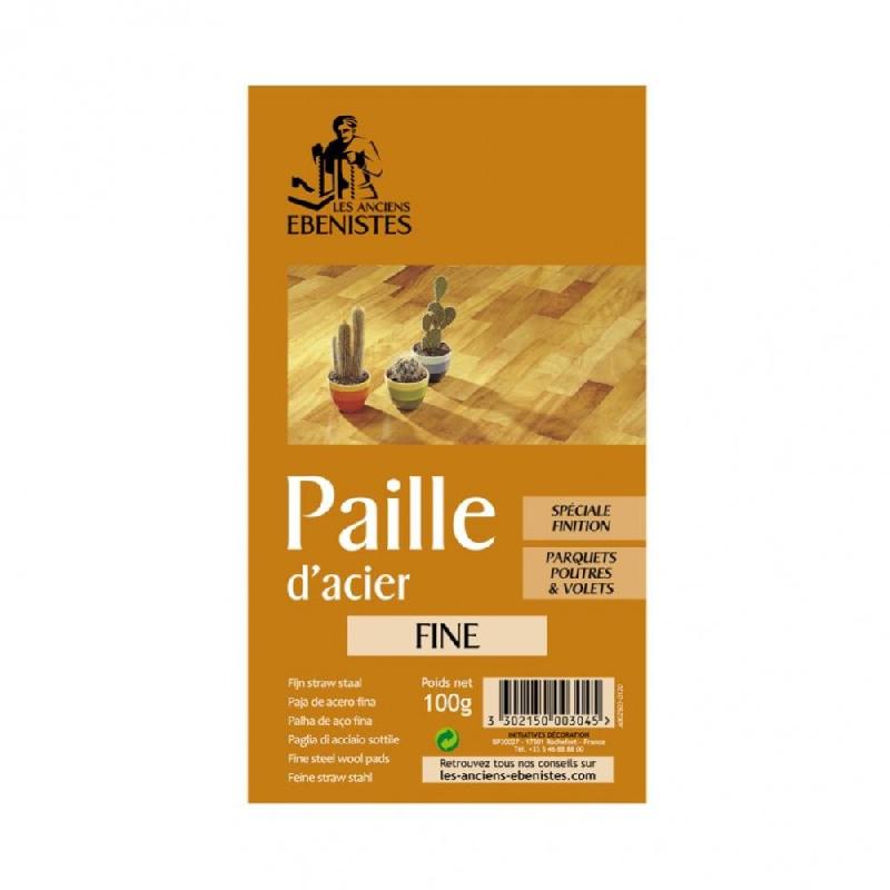 Paille d'acier fine LES ANCIENS EBENISTES - spéciale finition, fibres de qualité supérieure_1