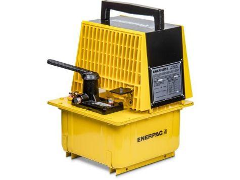 PAM1022 - Pompe hydraulique pneumatique - 3/2 Distributeur manuel - 7.6 litres d'huile utile - Pour vérins simple effet_1