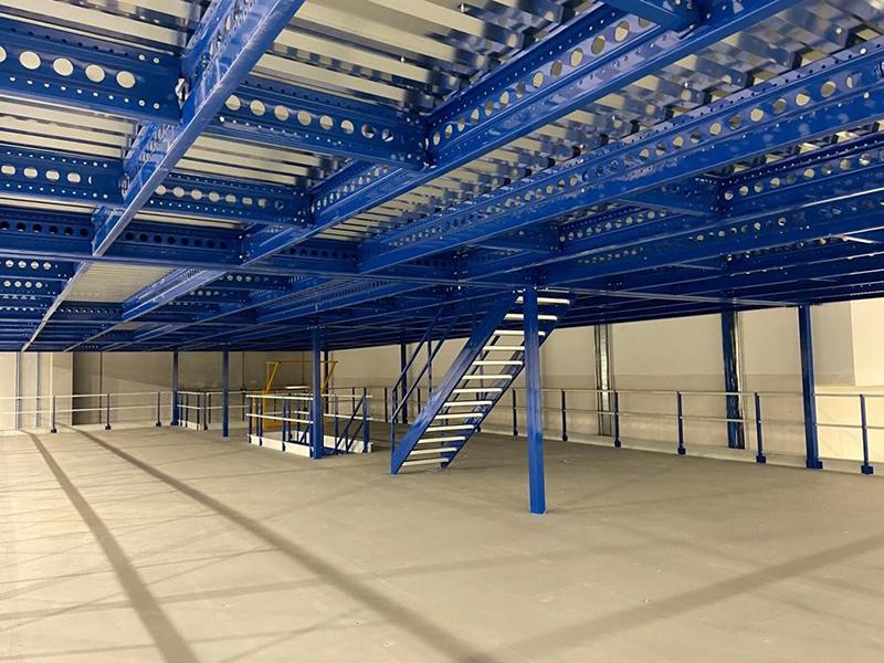 Plateforme GL8 à grande portée - Mezzanine industrielle modulaire et flexible_1