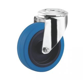 Roulette charge moyenne pivotante, à trou central_1