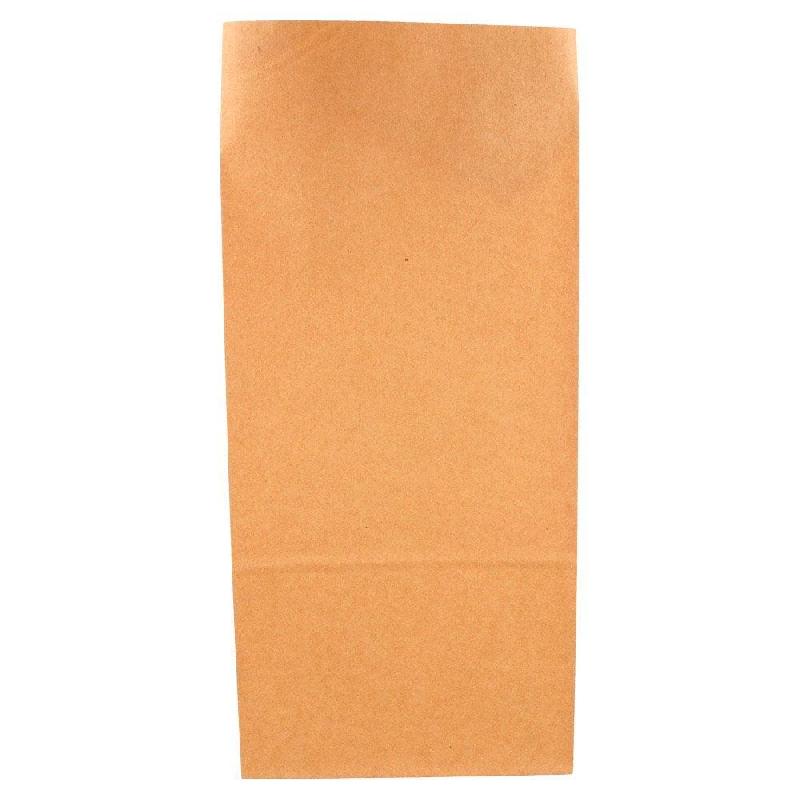 Sac SOS kraft brun 15+10x32cm - par 1000_1