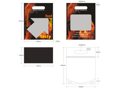 Sachet et sac plastique zip pour repas chauds - micro-ondes - cbs emballages_1