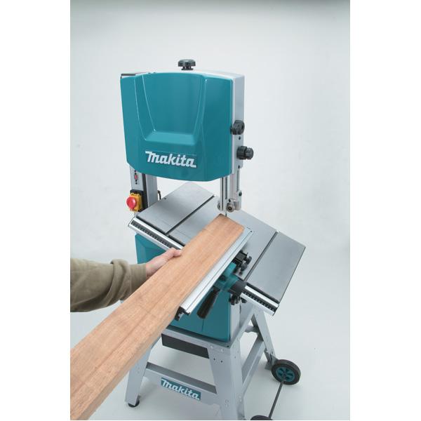 Scie à ruban Makita LB1200F - 900 W, 2 vitesses, montée sur pied à roulettes_1