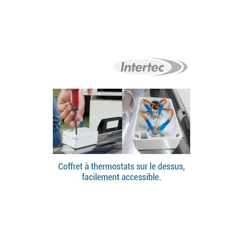 Aérotherme électrique rond Genemax - 6/9 kW, thermostat déporté, acier inoxydable, 650 m3/h_1