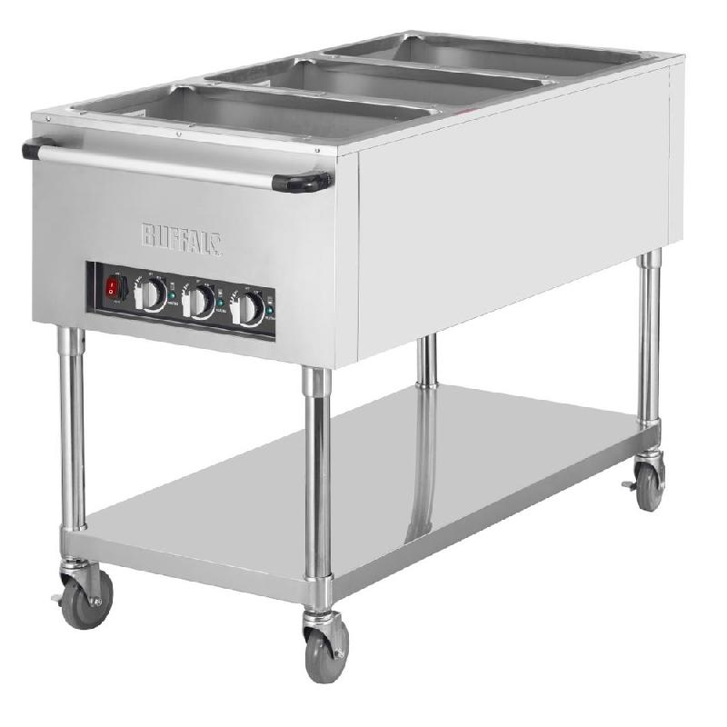 Bain-marie mobile 3x GN 1/1 - Buffalo - JB984_1