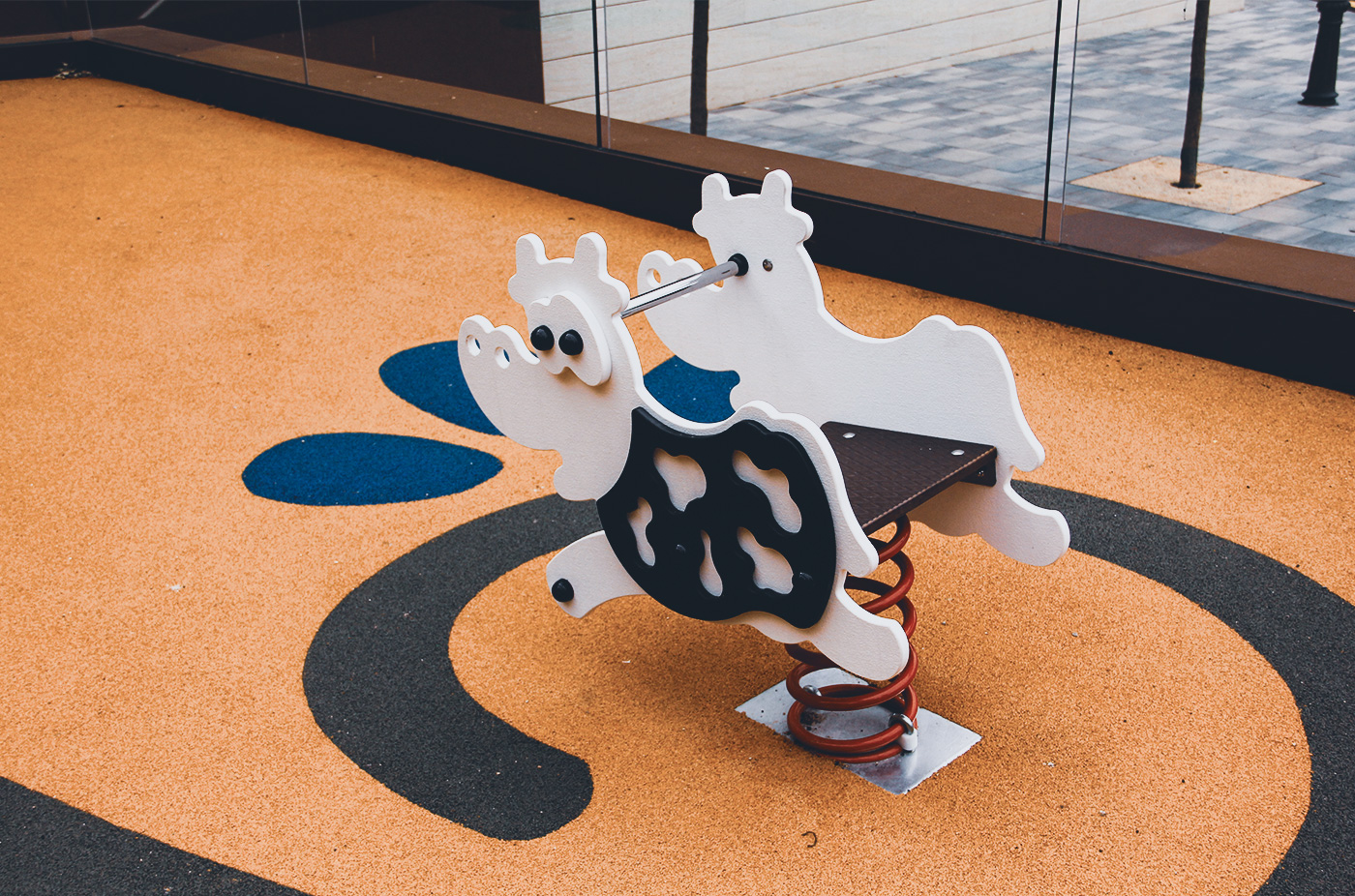 Jeu sur ressort VACA JFS12 - matériaux résistants certifiés EN1176_1