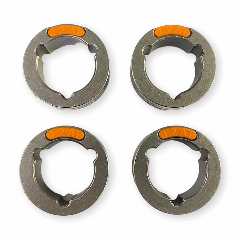 Kit 4 galets ALU Ø1,0/1,2 pour Powertec i et Dévidoir Lincoln_1