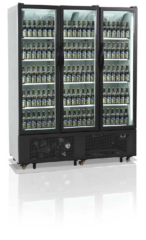 Réfrigérateur vitré FS1600H - 3 portes TEFCOLD_1
