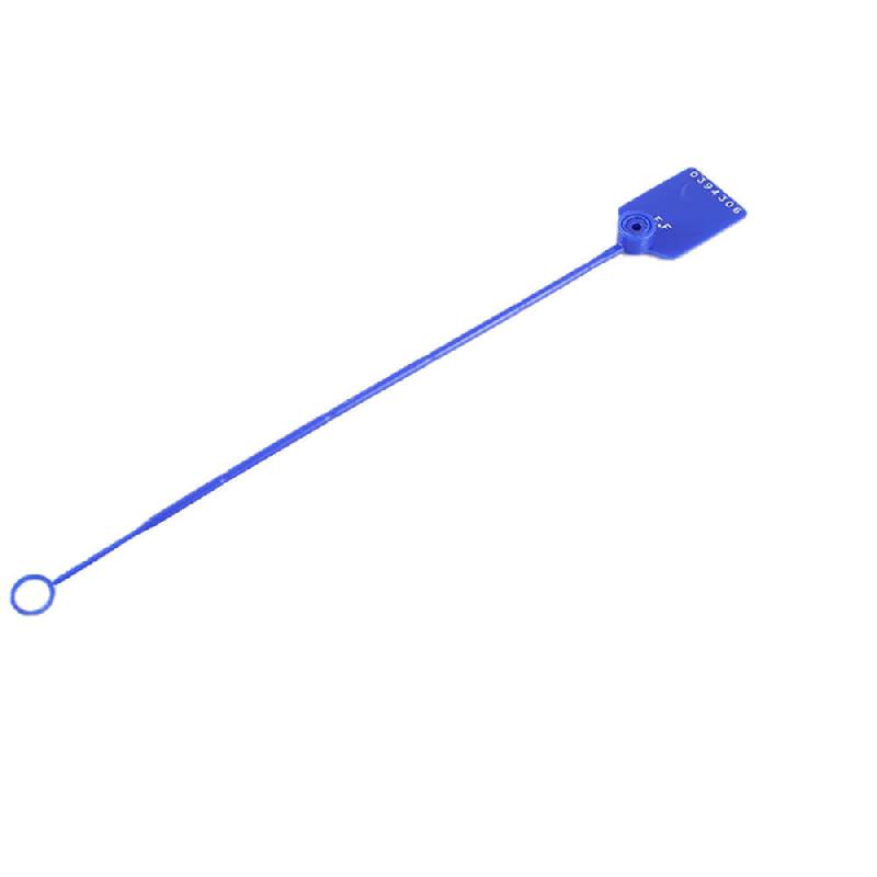 Scellé à tige lisse - PP - Longueur 200 mm - Tige Ø3.5 mm - Platine 42x32 mm - Bleu_1