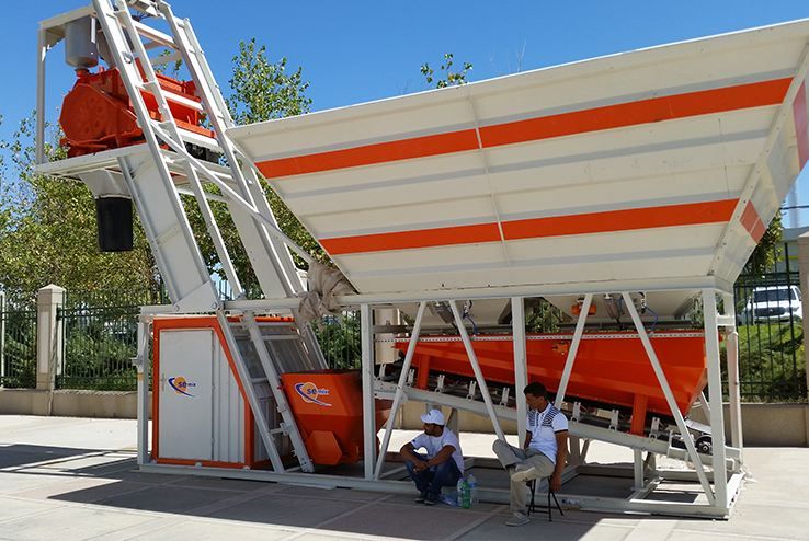 Turkuaz 40 centrale à béton - SEMIX - 40 m3/hr, haute performance, faible coûts d'exploitation_1