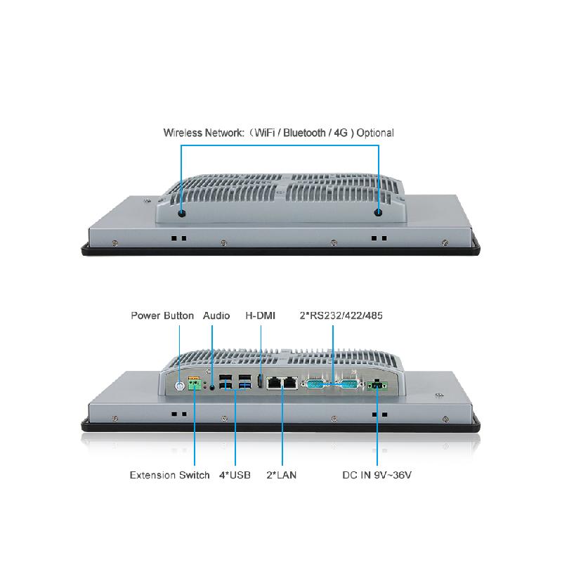 Panel PC industriel fanless 15,6 pouces Full HD - Intel® Celeron® J1900 - EVI-J156WAR_1