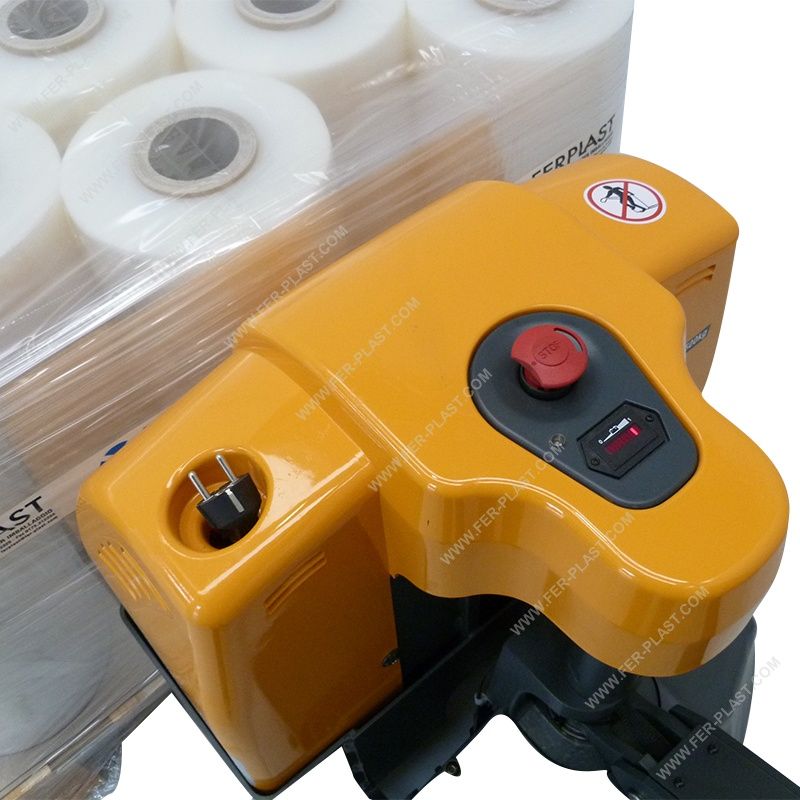 FP NEPT 15 - Transpalette électrique - Fer Plast - batterie - capacité 1500 kg - rouleaux doubles en polyuréthane_2