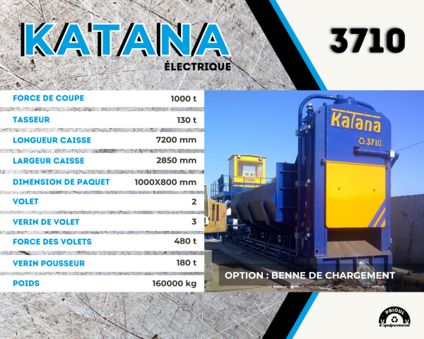 Presse Cisaille Katana - 1000 Tonnes - Solution robuste pour industries de recyclage_1