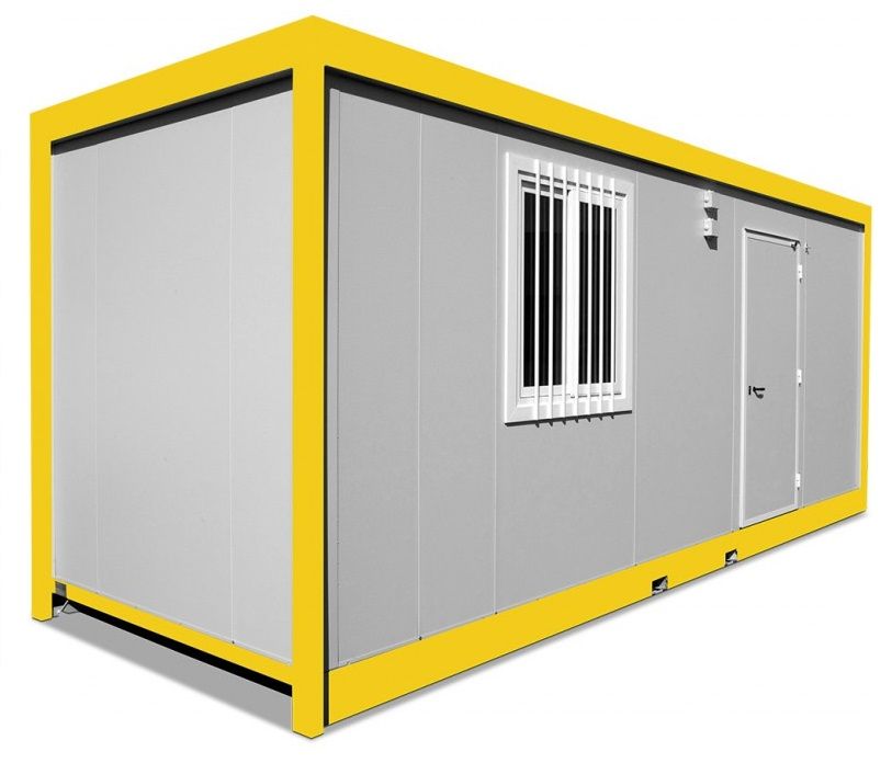 Bungalow monobloc / démontable / 5,00m x 2,44m x 2,15m (int) / 2,45 (ext)_1
