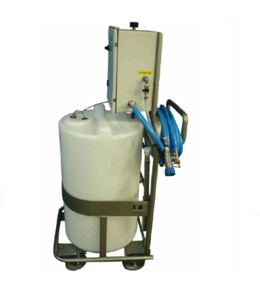 Canon à mousse 125 litres - pompe pneumatique - 12 mètres de tuyau - lance mousse 45 cm - fonction moussage et pulvérisation_1