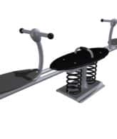 Jeux sur ressort - Hip Hop LD1MI0180 - Tranche d'âge 2-8 ans - Capacité 4 enfants - Hauteur de chute < 60 cm_1