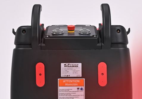 Nettoyeur vapeur de nouvelle génération  à brûleur diesel  idéal pour les applications mobiles de nettoyage et d'assainissement - Optima Steamer? XD_1