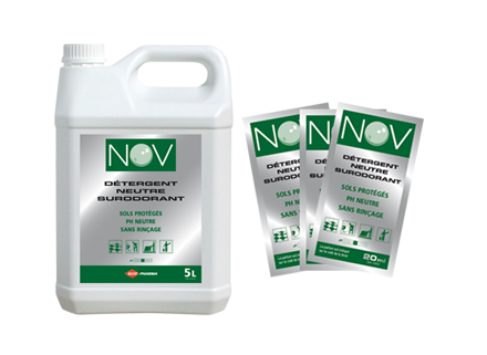Nov 2d detergent surodorant non moussant ph: 7,5 parfum ambiance dosettes de 20ml-carton de 250_1