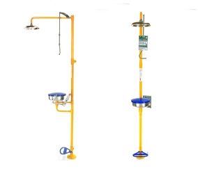 Douche de sécurité avec lave-yeux - Epitecnica - diamètre 220mm - 6011FUL - en acier inoxydable_1
