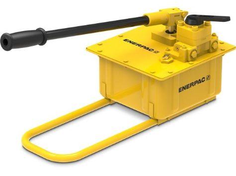 P464, Deux vitesse, Pompe hydraulique à main acier ULTIMA, 7423 cm3 d'huile utile, pour les vérins double effet_1