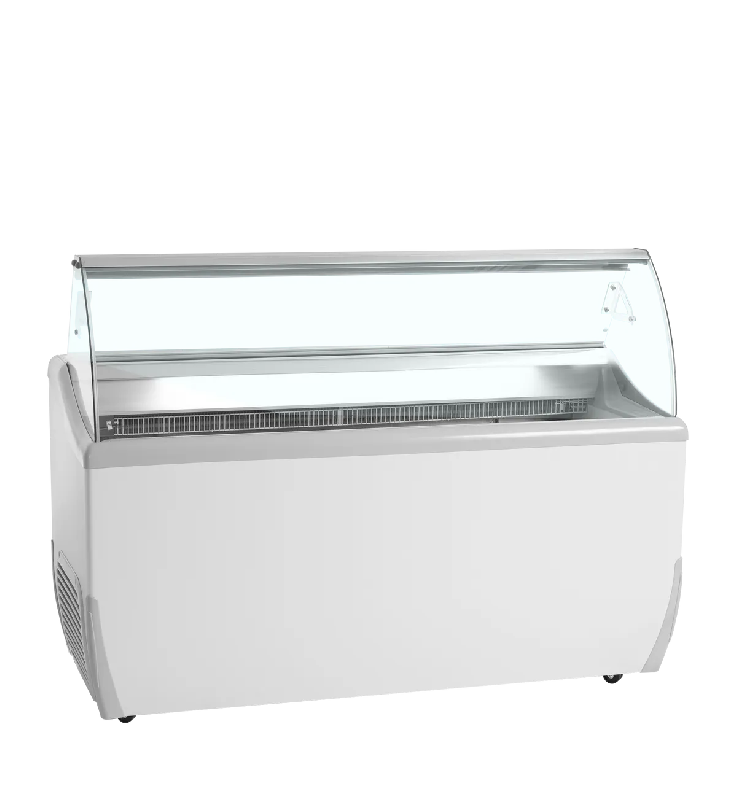 Congélateur vitré de glace UDRS9 (423 / 357) Blanc TEFCOLD_1