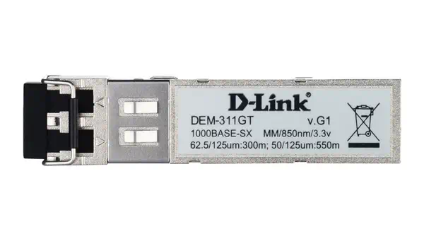 D-Link DEM-311GT module émetteur-récepteur de réseau Fibre optique 1000 Mbit/s SFP 850 nm_1