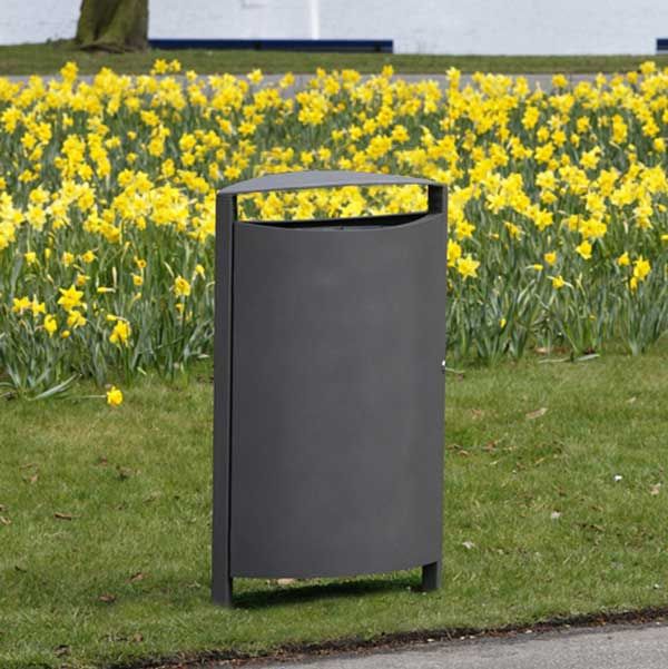 Poubelle publique FalcoKronos - 50L - Falco - Design moderne_1