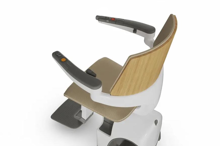 Monte-escalier tournant S200 - Modulaire, confortable et technologie ASL brevetée_1