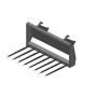 Apff-cf1500 - Fourche à fumier Faucheux Blanc avec dents - 1700mm - 8 dents - 540L_1